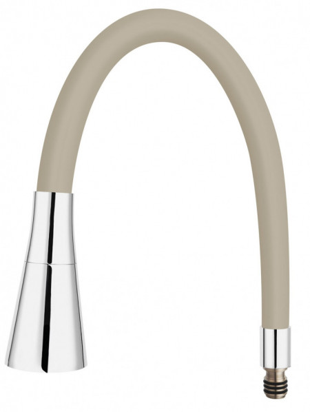 W101P-B - Pipa elastica 2F, baterie spalator Elastico II, beige