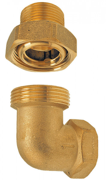 SGU4 - Cot olandez din alama 3/8" FI-FE O-ring