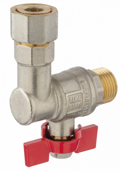 KFM1SGPK - Robinet trecere coltar vertical cu semiolandez PN10, 1/2" FI-FI