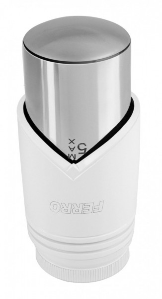 GT32B - Cap termostatic GT32 pt. robineti termostatabili, crom/alb