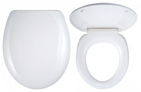 WC/UNIVERSAL - Capac WC alb, universal, plastic