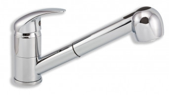 91081,0 - Baterie Stativa Spalator Lux, Crom Dus Extractibil - 91081,0