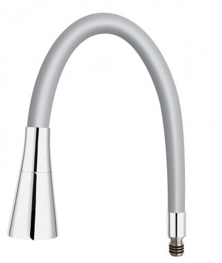 W101S-B - Pipa elastica 2F, baterie spalator Elastico II, gri