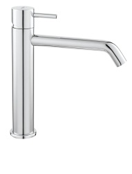 BCK2ML - Baterie Stativa Lavoar Ciriculus Medie, Crom Cu Ventil