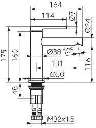 Schiță tehnică - FD1-CLB-2-11