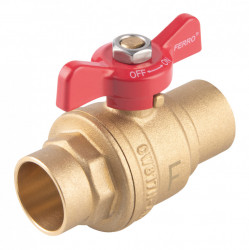 KFPL41 - Robinet cu bilă F-Power lipire 22mm pentru teava cupru - Img 1