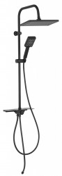 NP94VL-BL - Set bara dus suportlisant, dus fix si para dus mobila Kanto VerdeLine, negru
