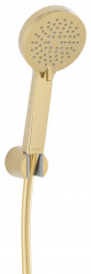 U365G - Set para dus 3 functie cu suport reglabil si furtun flexibil, auriu - Img 1