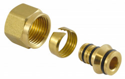 ZL15PEXAL - Racord compresiune eurocon 1/2" teava PEXAL D.16x2 mm (2 buc)