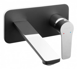 BDR3PABLC - Adore Black/Chrome - baterie incastrata lavoar - Img 1