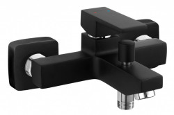 BZI1BL - Zicco Black - Baterie perete cada/dus