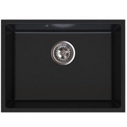 DRGS1-U/40/54BA - Chiuvetă granit montaj sub blat, o cuvă, 40 × 54 cm