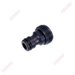 DY8018 - Conector Din Plastic 3/4" Fe Robinet