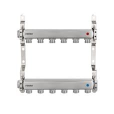 FC-RO02S - Distribuitor/colector 1" din inox, 2 circuite/căi