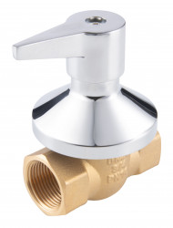 KFP1D - Robinet trecere sfera ingropat PN16, 1/2" FI-FI, F-Power - Img 1