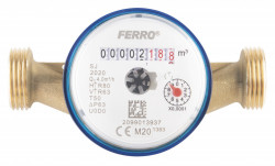 SJ15AFPLUS - Contor Monojet Apa Rece 1/2", 2.5M3/H - Inlocuieste art. CDSD15AFPLUS