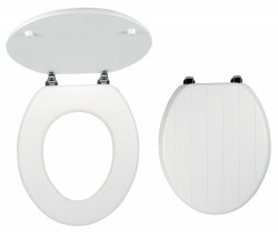 WC/PROVENCE - Capac WC din MDF, alb - WC/PROVENCE - Img 1