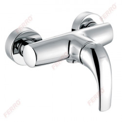 BGE7VL - Baterie Perete Dus Genova Verdeline, Crom Fara Accesorii