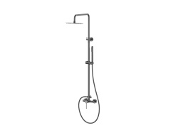 FD1-CLB-13U-04 - Coloana duș cu baterie cadă/duș COLIBRI, Gun Metal