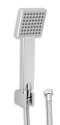 MINI130,0 - Set para dus 1 functie cu suport si furtun flexibil square cromat