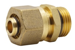N10ZORZL-C7NEW - Niplu 1/2"x1/2" cu racord de compresiune