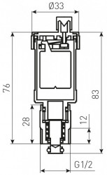 O15AS2 - Aerisitor automat valva de izolare 1/2" - Img 2
