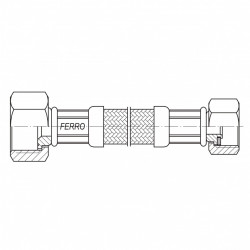PWS811 - Racord flexibil apa 1/2"x3/8" FI-FI 20cm - Img 2