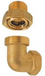 SGU4 - Cot olandez din alama 3/8" FI-FE O-ring - Img 1