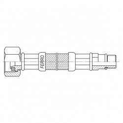 WBS82 - Racord flexibil pt. baterii 1/2xM10x1, capat scurt L=60cm - Img 2