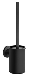 ASM14BL - Portperie Wc Smile, Negru Mat/Sticla Mata
