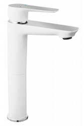 BDR2L - Adore White/Chrome - baterie stativa lavoar inalt - Img 1