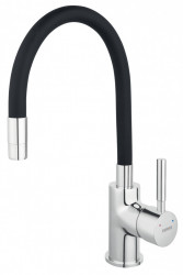 BZA4B-LB - Bateria stativa spalator Zumba Leed Breeam, crom/negru ventil (termen livrare 21 zile) - Img 1