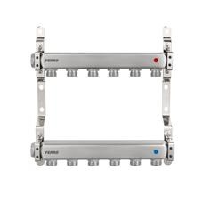 FC-RO11S - Distribuitor/colector 1" din inox, 11 circuite/căi