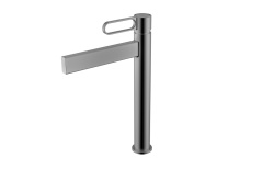 FD1-ZFR-2L-04 - ZAFFIRO, Baterie stativa lavoar inalta, cu ventil click-clack