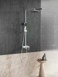 FD1-ZFR-7USET1-33 - ZAFFIRO, Coloana de dus cu baterie cada/dus