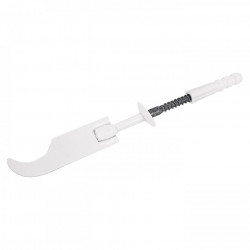 GG77M - Consola filetata diblu radiatoare aluminiu, alba