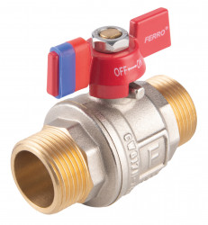 KFPN1 - Robinet trecere 1/2`` sfera fluture PN30, FE-FE, F-Power