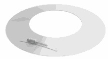T9000040223 - Guler de ploaie, Ø60/Ø100