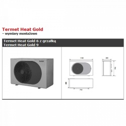 TPP9910000000/PL - Termet Heat Gold 6 DC Pompa de caldura - Img 4
