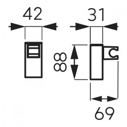 U2170B - Suport dus reglabil - Img 2