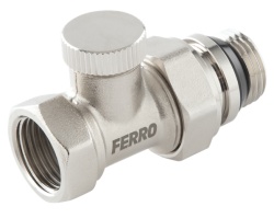 ZP2YU - Robinet retur drept 1/2" pentru radiator