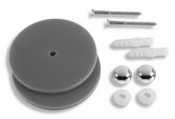 6311,X - Set Accesorii Montaj Oglinda Metalia 3, Crom