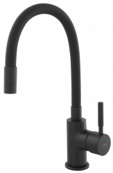 BZA4BLB - Baterie stativa spalator Zumba Nero, pipa neagra - Img 1