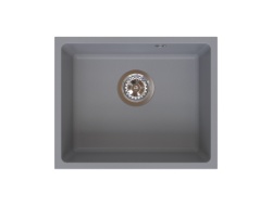 DRGS1-U/38/46GA - Chiuvetă din granit cu o singură cuvă, montaj sub blat, 38 × 46 cm