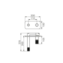 FD1-ARD-3PA-25 - ARDESIA, Baterie incastrata lavoar - Img 3