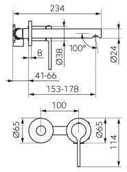 Schiță tehnică - FD1-CLB-3PA-97