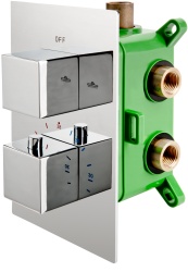 FD1-TS08-7PBOX-11 - STABILLA, Baterie termostatata incastrata cu caseta de montaj