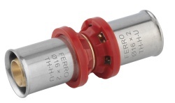 FNP20 - Mufă egală presare, 20x20 mm, țevi multistrat