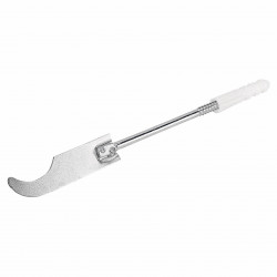 GG77D - Consola lunga filetata diblu radiatoare aluminiu, zincata