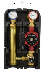 GMP602GPA - Grup de amestec 1 1/2"x1" pt. instalatii incalzire vana 3 cai si pompa GPA II 25‑6‑180